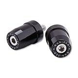 Schraubenlänge: 53mm Highsider 161-042 Lenkerendgewichte für Kawas