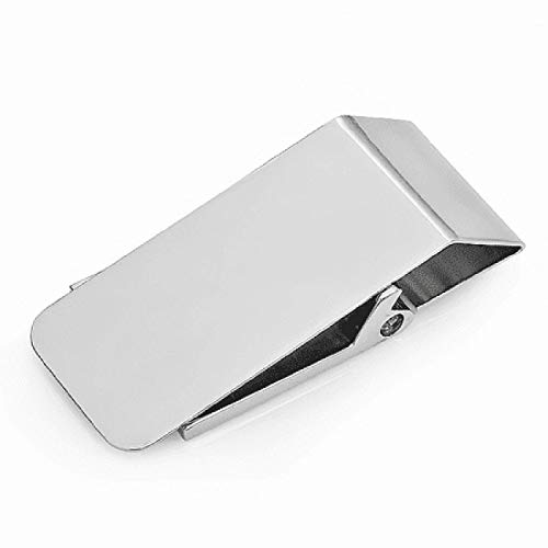 Executive Gift Shoppe | Polished Silver Custom Engraved Hinged Money Clip2