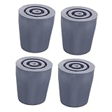 Matériau robuste : fabriqué à partir de caoutchouc fiable et stable, offrant durabilité et nettoyage facile, protections de meubles en caoutchouc, pieds de chaise de