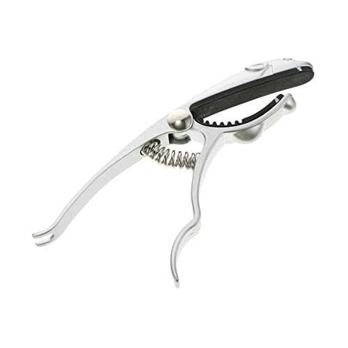 BESPORTBLE 1Pc Durable Guitar Capo for Acoustic and Electric Guitars Tune Adapter Easy One Handed Operation Suitable for Beginners and Professionals Stable Sound