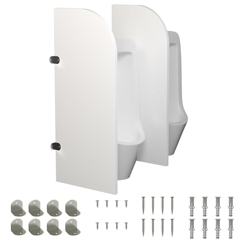 Urinal Divider Partition – Wall-Mounted Men’s Privacy Screen for Restrooms, Toilet Protection Divider,Durable Toilet Partition for Public Bathrooms, Shopping Malls, Schools, and Commercial Spaces (2)