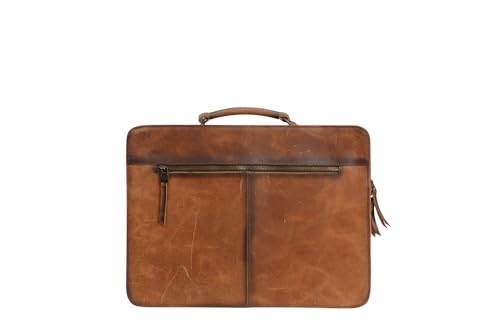 STS Ranchwear Mens Tucson Rich Tan Leather Briefcase Bag3