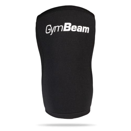 GymBeam Ginocchiere in Neoprene per Crossfit, Ginocchiere Flessibili per Powerlifting, Adatte per la Palestra e Altre Attività Sportive, Confezione da 2