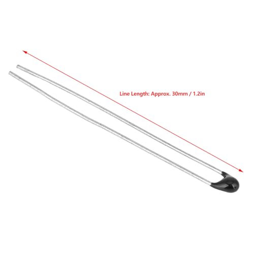 Hapivida Sensor de Temperatura Termistor NTC, Preciso Sensor de Clima MF52A con Cable 30 mm para Sistema Aire Acondicionado y Climatización, Regulación Automática de Temperatura - imagen 5