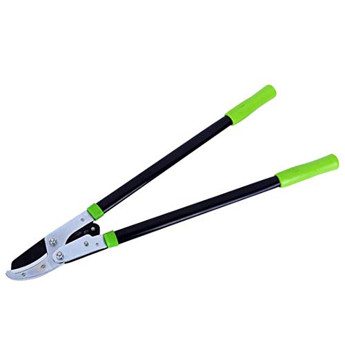 NMBD Garden tools Compound Action Anvil Lopper Garden Lopper Tree Trimmers Secateurs Clippers Bypass Hand Loppers Shears (Color : Green) (Color : Green)