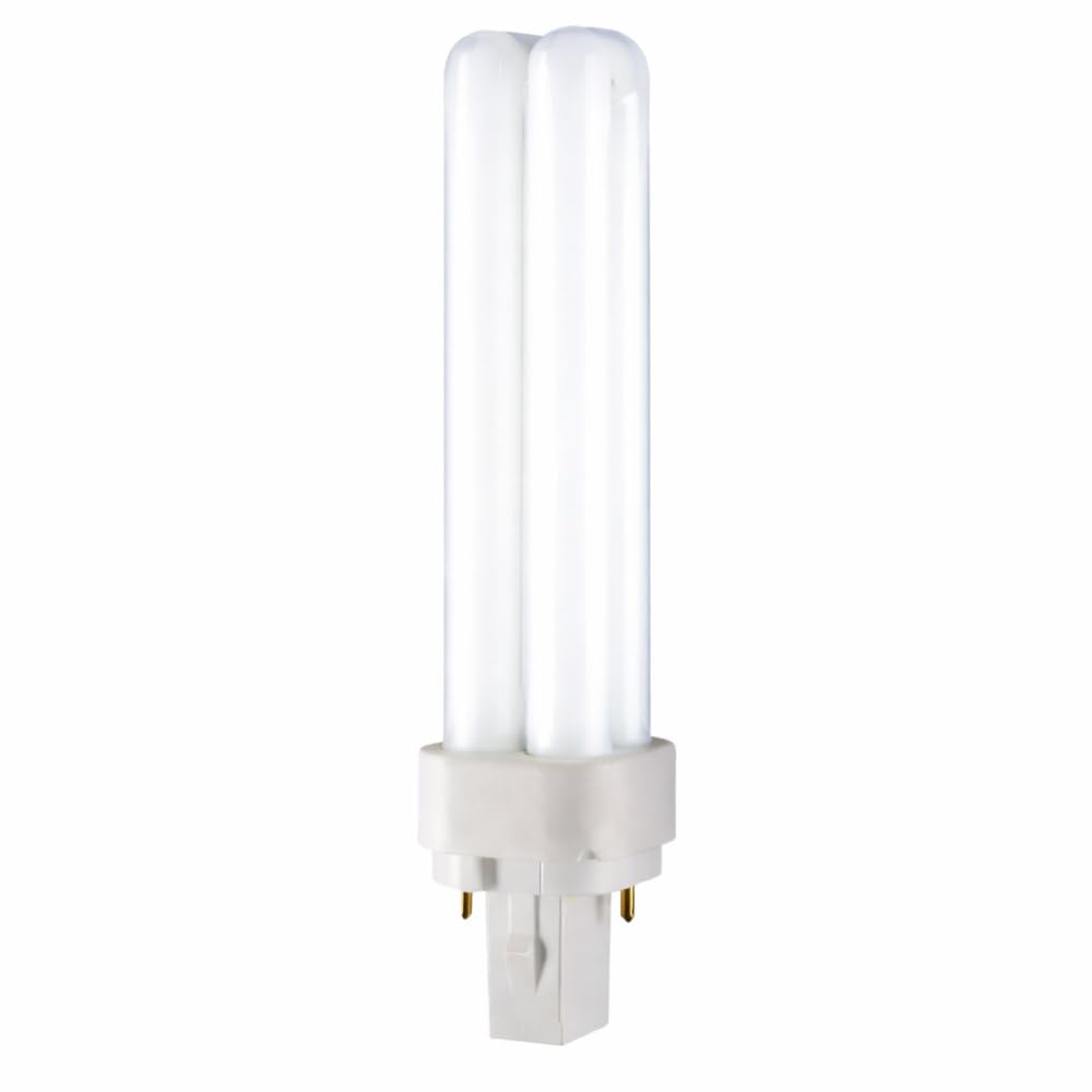 NCC-Licht 4 x Energiesparlampe Kompaktleuchtstofflampe 26W/840 G24d-3 2P 1800lm Neutralweiß 4000K
