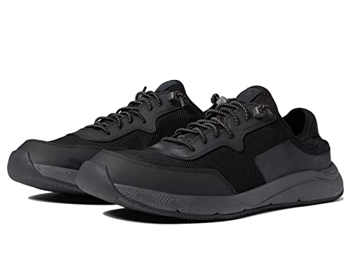 Clarks Davis Low Sneaker, Black Combi, 10 Medium