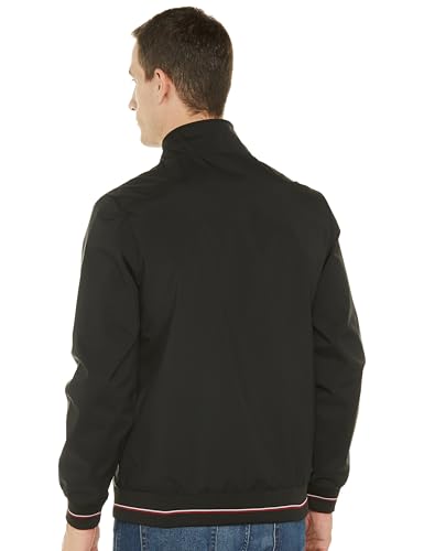 Image of Qube By Fort Collins Men's Polyester Standard Length Regular Fit Windbreaker Jacket - All-Weather & Winter Protection, Lightweight & Windproof