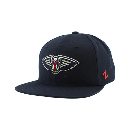 Image of ZHATS NBA Unisex-Adult NBA Officially Licensed Adjustable Snapback Hat Flat Bill Z11 Icon Team Color