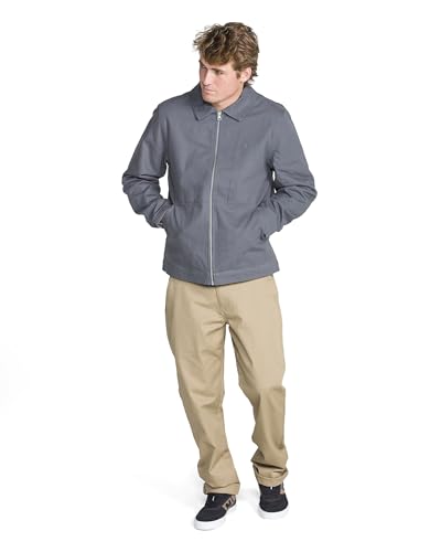 Image of Volcom Men's Palm Drive Faux Sherpa Lined Jacket - Utility Workwear