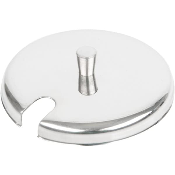 TrueCraftware- 7 oz Condiment Jar Glass Body with Stainless Steel Lid- Spice Jar Condiment Container Seasoning Organizer Glass Condiment Container for Spice Salt Sugar Restaurants =