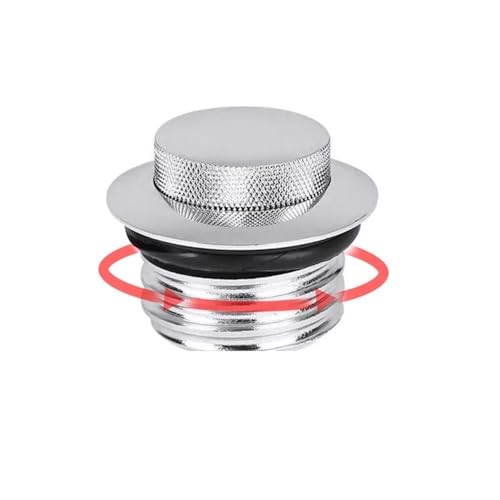 Bouchon de gaz pop-up noir pour réservoir de moto Touring et Softail