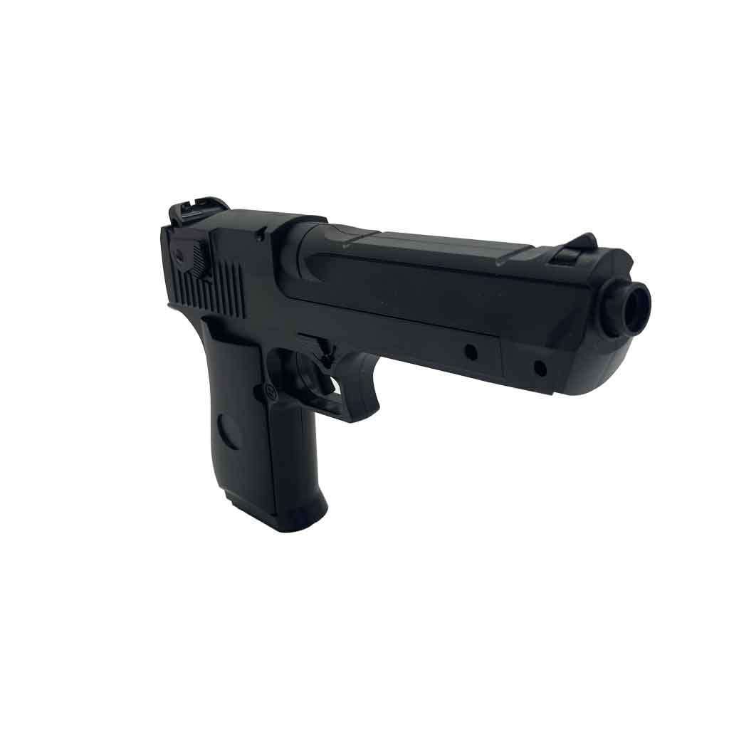 THE REPLICANT Réplique Airsoft Heavy 50 Spring/Pistolet à Billes 6mm en ABS Noir/Puissance 0,5 Joule/Chargeur 14 Coups/Longueur 19cm