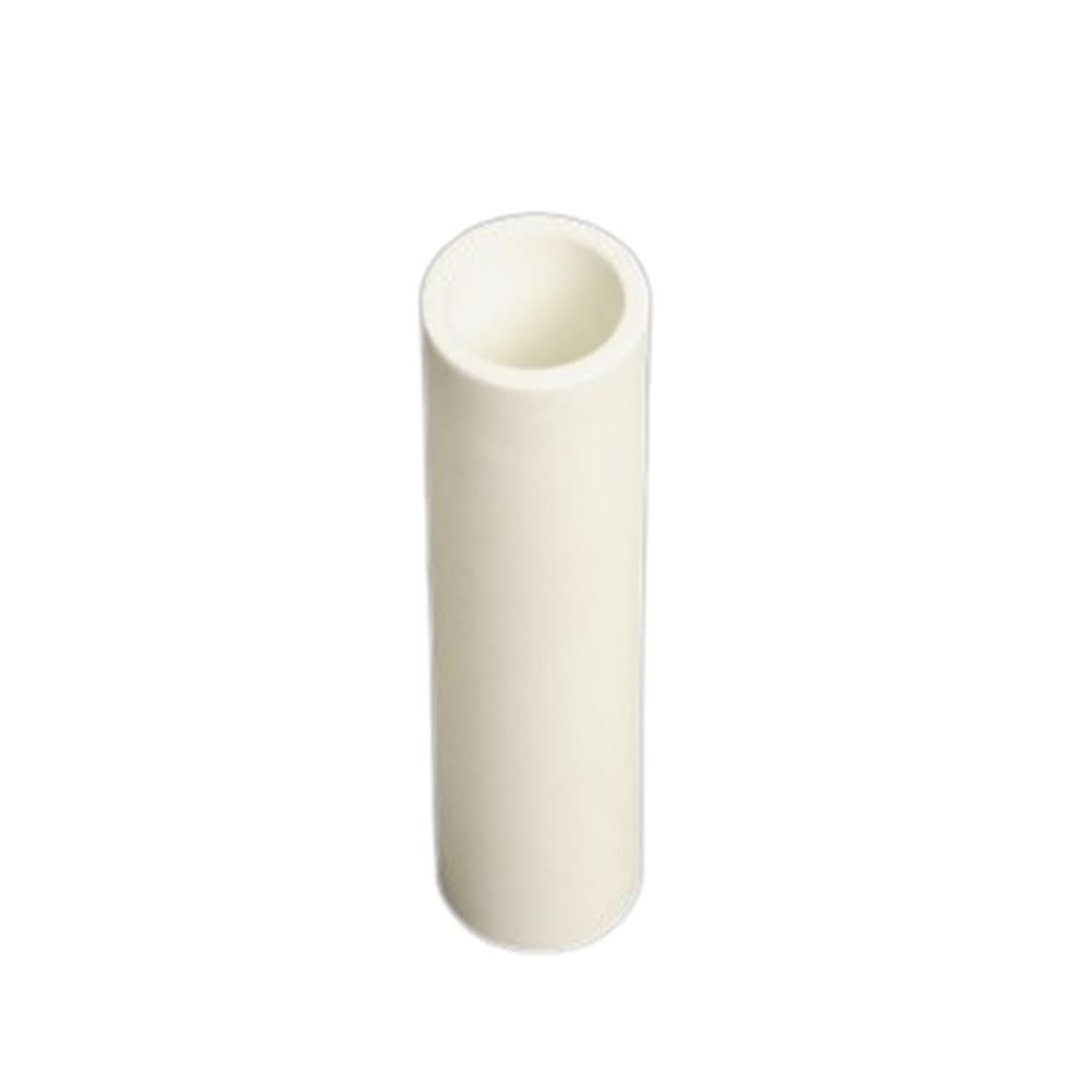 Tubo de cerámica de alúmina, tubo de combustión aislante hueco de 200 mm de longitud, tubo de cerámica resistente a altas temperaturas 1 pieza(15mmx20mm)