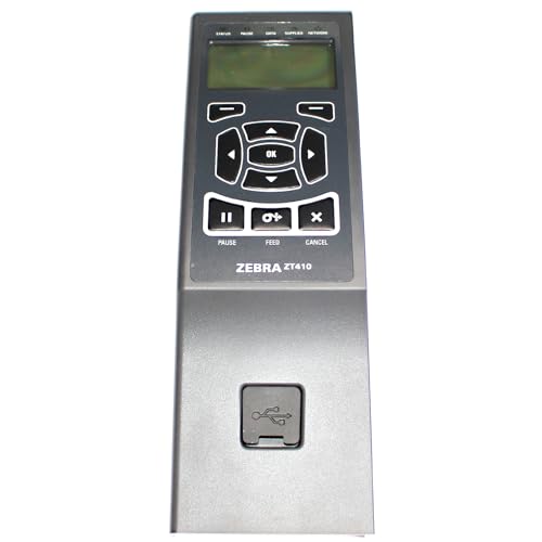 P1058930-001 Monochrome Control Panel for Zebra ZT410 Thermal Label Printer 203dpi 300dpi 600dpi