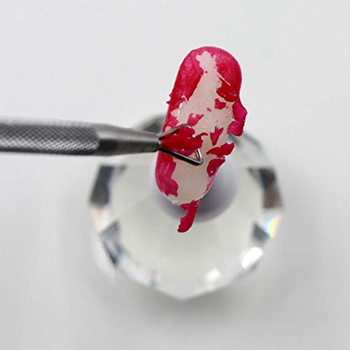 Ridecle Removedor de unhas de gel magia, base de molho, cobertura superior, lixas de esmalte em gel,