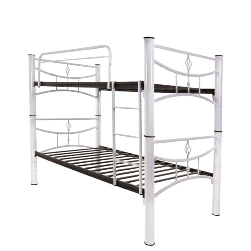 Opiniones de Literas Mexico que puedes comprar esta semana. 43 Dormimundo Litera Toscano Individual | Metal | Color Blanco | No Incluye Colchónes
