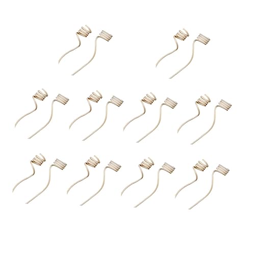 Levemolo 20pcs Spiral Rattan Sticks Aromatherapy Diffuser Set Essential Oil Diffuser Sticks for Home