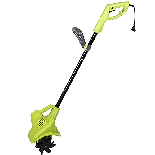 Bakaji Motazada para huerto electrozappa Potencia 300 W Azada a motor eléctrico 4 cuchillas con mango ergonómico para cultivar jardín