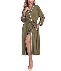 Robe Long-olive Green
