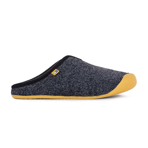 Nordikas - Zapatillas de Casa Hombre Nix Artik (Negro, Sistema tallas calzado EU, Adulto, Hombre, Números, mediano, 40)