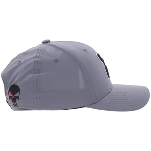 Image of HOOEY Chris Kyle Adjustable Snapback Hat - Mid Profile 6-Panel Breathable Mesh Baseball Cap, Trucker Hat for Men and Women