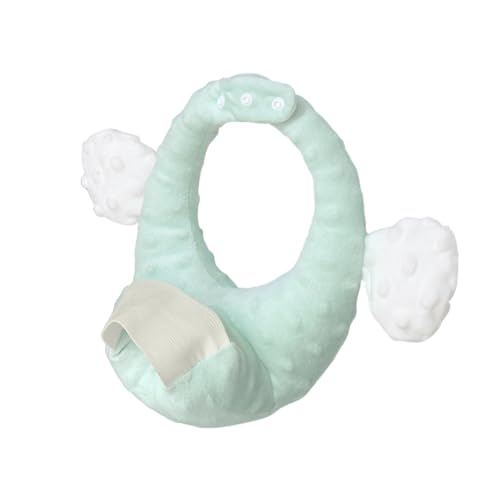 Image of FIKETLXU Baby Bottle Holder,Baby Bottle Holder Hands Free Feeding,Newborn Bottle Holder,Twin Baby Feeding Pillow,Newborn Essentials (Minty Green）