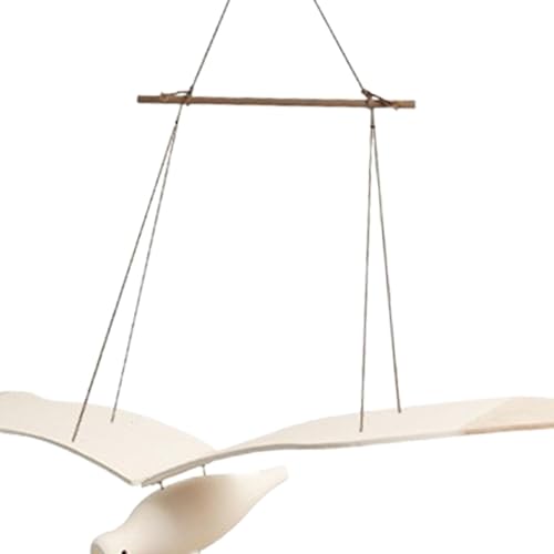 Gaviota móvil de madera para decoración infantil en terrazas y habitaciones 6