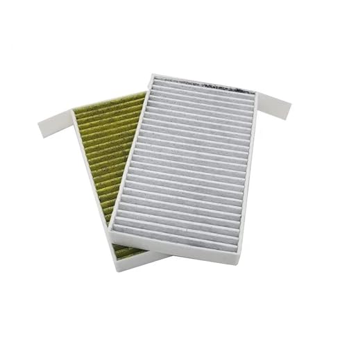 Filtro de aire de cabina con carbón activado para modelos 3 de 2017 a 2019, pack de 2 unidades