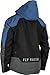 Fly Racing Carbon Snow Jacket (Black/Grey/Blue, Small)