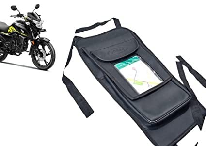 MILACHIN Tank Cover for Honda Shine SP 125 CC (Mobile Tank Cover) (Black Colour)