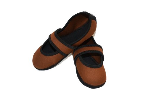 womens Modern slippers, Coffee, Large US2