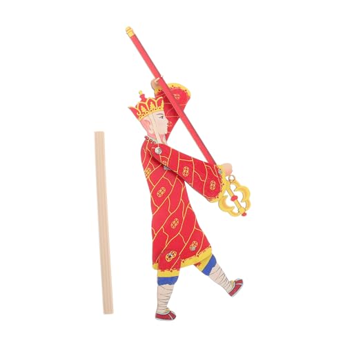 Toyvian Juguete De Marionetas De Madera Juguete De Juego De Sombras Tradicional Chino Juguete De Marionetas De Interacción Familiar Aprendizaje Cultural Chino Figura De Marioneta De