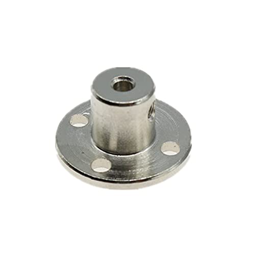 WAAZVXS Coupler 3/3.17/4/5/6/7/8/10/11/12/14mm Rigid Coupling for Motor Guide Shaft Coupling (Inner Diameter : 4mm)