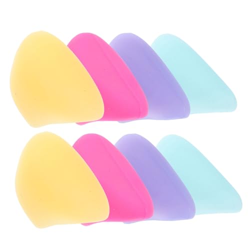 BESPORTBLE 8 pcs Flute Thumb Rest Silicone Finger Protectors for Enhanced Comfort for Beginners and Professionals Easy to Clean and Replace Flute Accessories Vibrant Colors