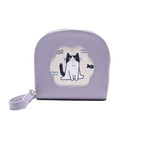 Wallet Coin Pocket Cat Wallet Short Purse Clutch Simple Student Business Casual Coin Pocket Wallet For Men Women