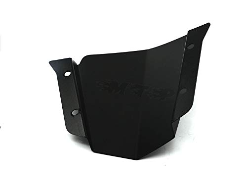 SRY-Holster HH-DFBL, Motorcycle Black Wind Deflector Windscreen Windshield fit for Yamaha MT09 MT-09 FZ-09 2014 2015 2016 Aluminum Wind Screen (Color : Black)