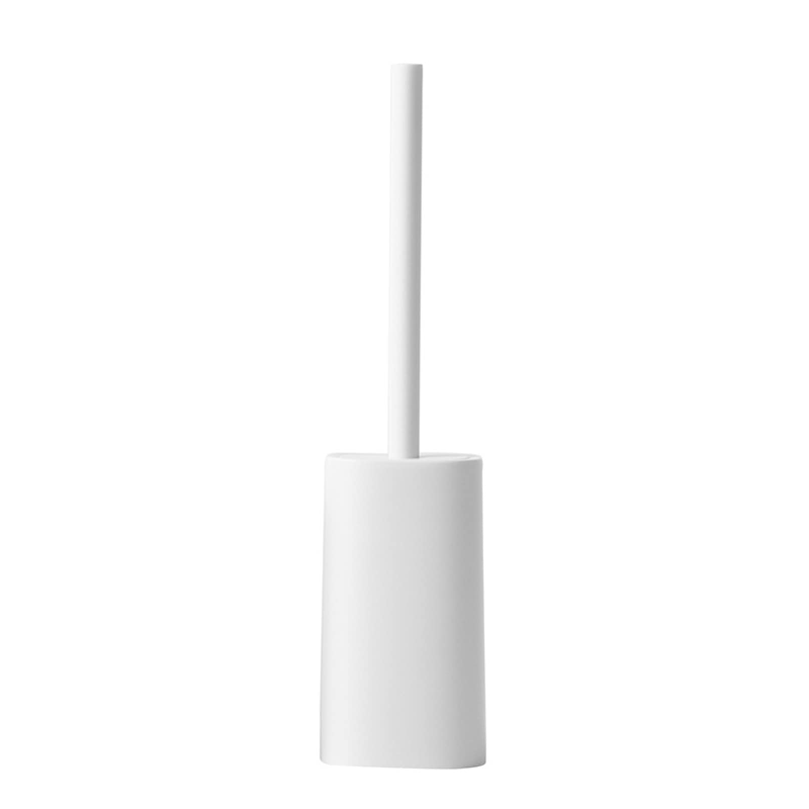 Tyuhduyur White Toilet Brush Holder, Standing Toilet Brush Holder, Toilet Cleaning Bowl Brush For Bathroom Or Bathroom Cleaning (Color : Gray) (White)