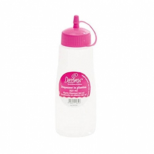 DECORA Dispenser Fuchsia Cap, 23.5 x 6.5 x 6.5 cm