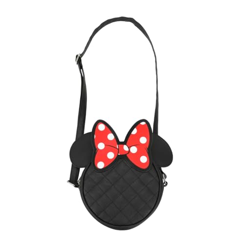 Minnie Mouse Ears 18 Cm Quilted PU Crossbody Bag