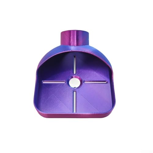 Innovatives Bohrstaubsammelsystem für Standard-Kunststoffflaschen, reduziert Unordnung bei Bohrprojekten (lila)