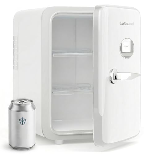 Image of CUTIEWORLD 4L Makeup Fridge for Refrigerating Makeup, snow-white