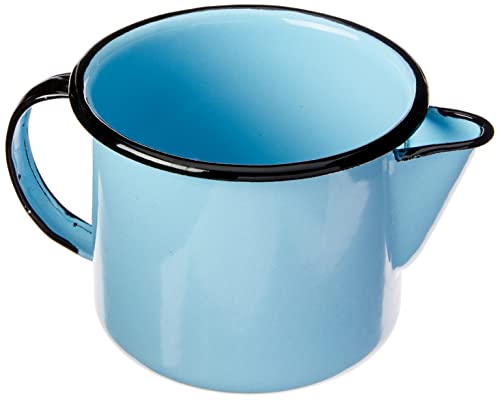 Bule para chá 10 Esmaltado Azul Claro 600 ml - Ewel