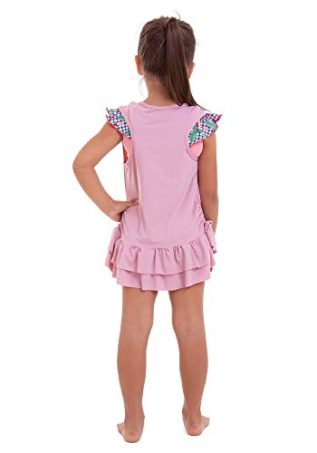 SAÍDA DE PRAIA INFANTIL ROSA BEST FIT