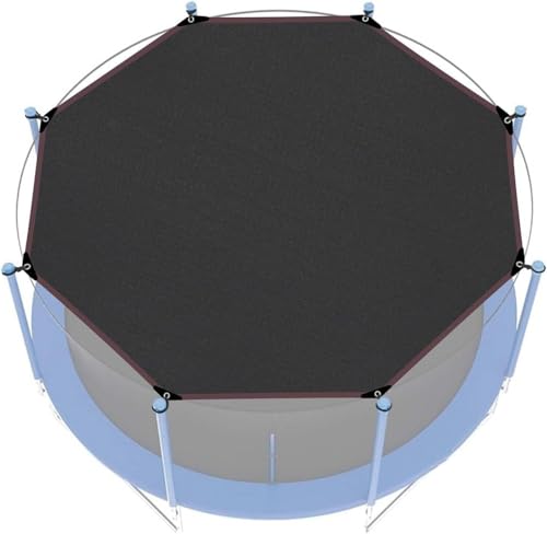Trampolin Sonnenschutz UPF 50+ Trampolin Dach Für 6/8 Stangen Wasserdicht Windfest Trampolin Überdachung Outdoor Trampolin Zubehör Für Kinder (8Stangen 425cm)