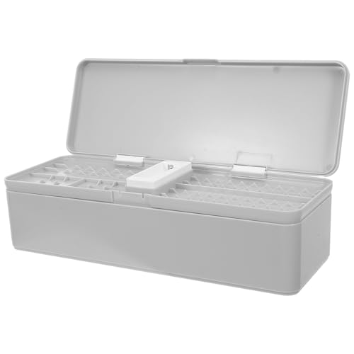 Organizador de baterías FOMIYES para evitar pilas sueltas con caja portapilas compacto