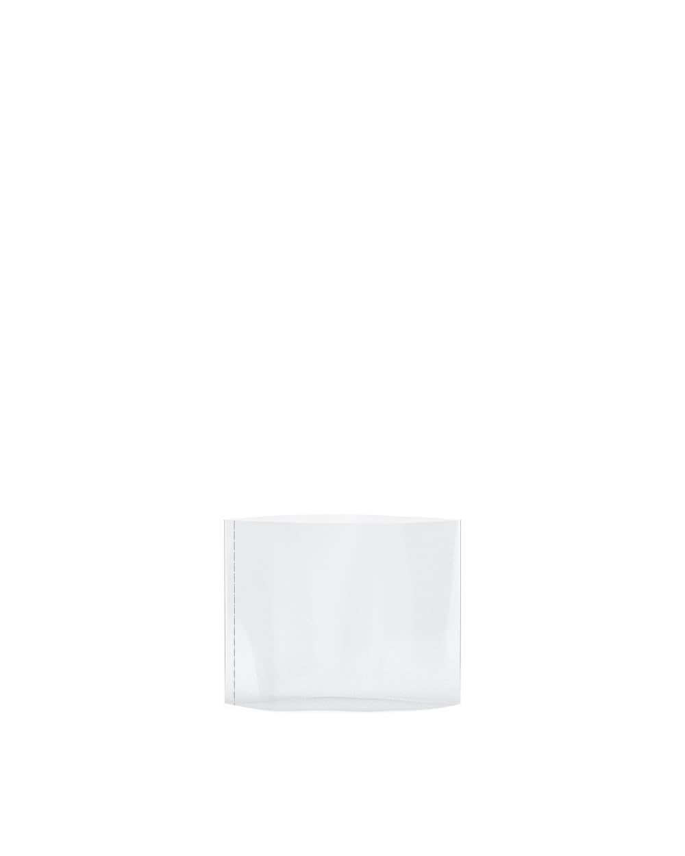 1000 Count - Heat Seal PETG Clear Plastic Shrink Bands for Tubes - Airtight and Leakproof Protection for Packages (116mm)