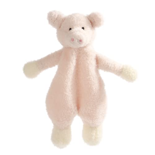 Couverture doudou cochon rose Apricot Lamb, cadeau de naissance idéal