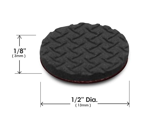 Image of Slipstick GorillaBumperPads Premium 1 /2 inch Rounds Adhesive Non Slip Pads /Bumpers (64 Gripper Dots) Perfect Grips for Small Items /Decor, Cabinet Stoppers, Drawer /Door Bumpers, Glass /Picture Frame Pads