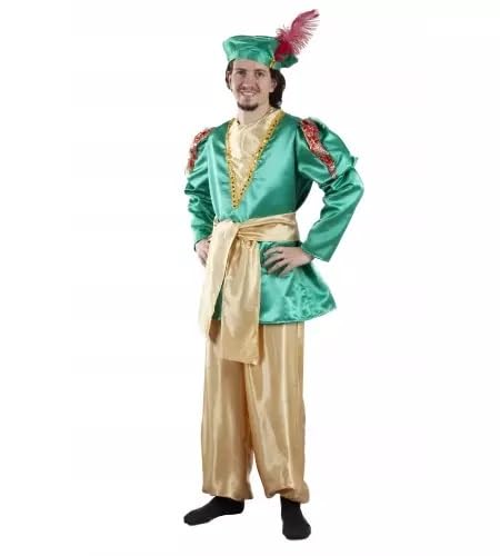 FYCAR DISFRAZ PAJE VERDE ADULTO - Talla 52